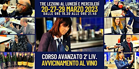 Hauptbild für CORSO AVANZATO DI AVVICINAMENTO AL VINO - 2° LIVELLO