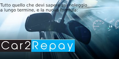 La nuova formula Car2Repay® e la svolta epocale per il mercato delle auto. La nuova formula Car2Repay® e la svolta epocale per il mercato delle auto.