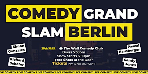 Comedy Grand Slam - March Edition