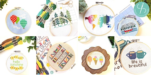 Image principale de Intro to Cross Stitch DIY Workshop @ Gouter in Etobicoke