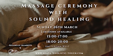 Massage Ceremony with Sound Healing
