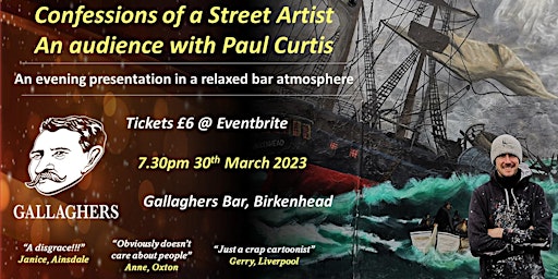 Confessions of a Street Artist - An audience with Paul Curtis Artwork