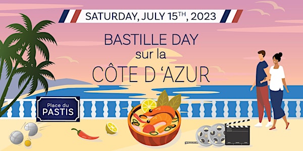 Bastille Day Sur La Côte d'Azur