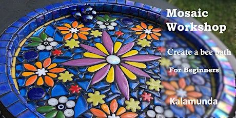 Beginner Mosaic Workshop -  Saturday 29th April