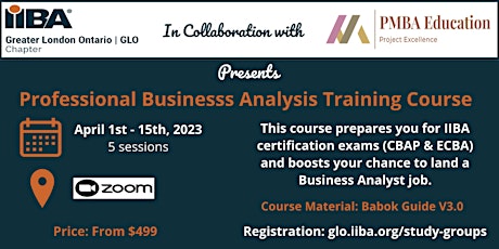 IIBA GLO Business Analysis Training