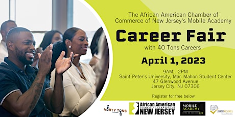 The African American Chamber of Commerce of New Jersey Career Fair