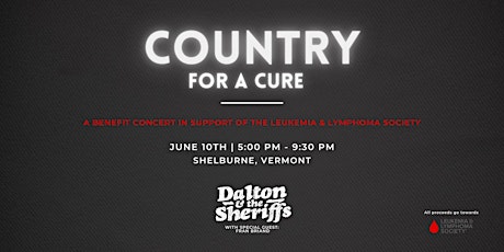 Country for a Cure (an LLS benefit concert)