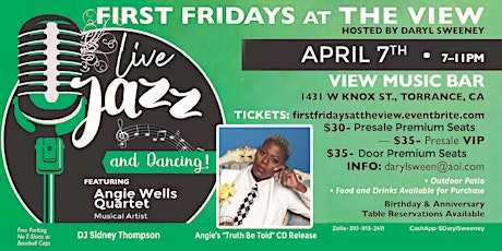 First Fridays at the View-Live Jazz