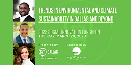 Trends in Environmental and Climate Sustainability in Dallas and Beyond primary image