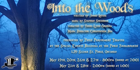 **MAY 26-28 ONLY** PPT presents Stephen Sondheim's 'Into the Woods'
