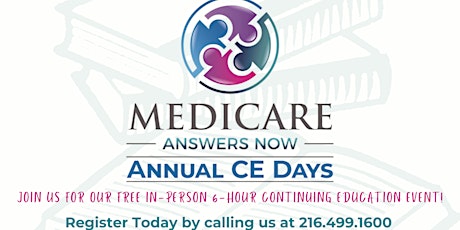 2023 Medicare CE Days - Cleveland, Ohio
