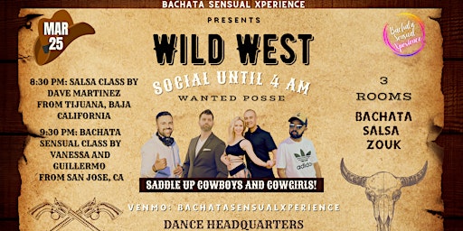 BSX San Diego Wild West Social March 25, 2023