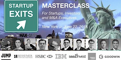 Startup Exit Masterclass - New York City primary image