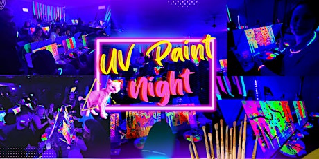 UV Paint Night - Create A Painting Under Ultra Violet Light