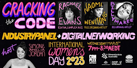 Cracking The Code: International Women's Day Event 2023 primary image