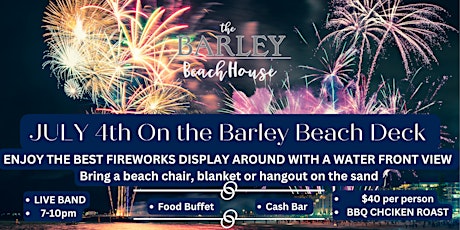 July 4th Beach Deck Party