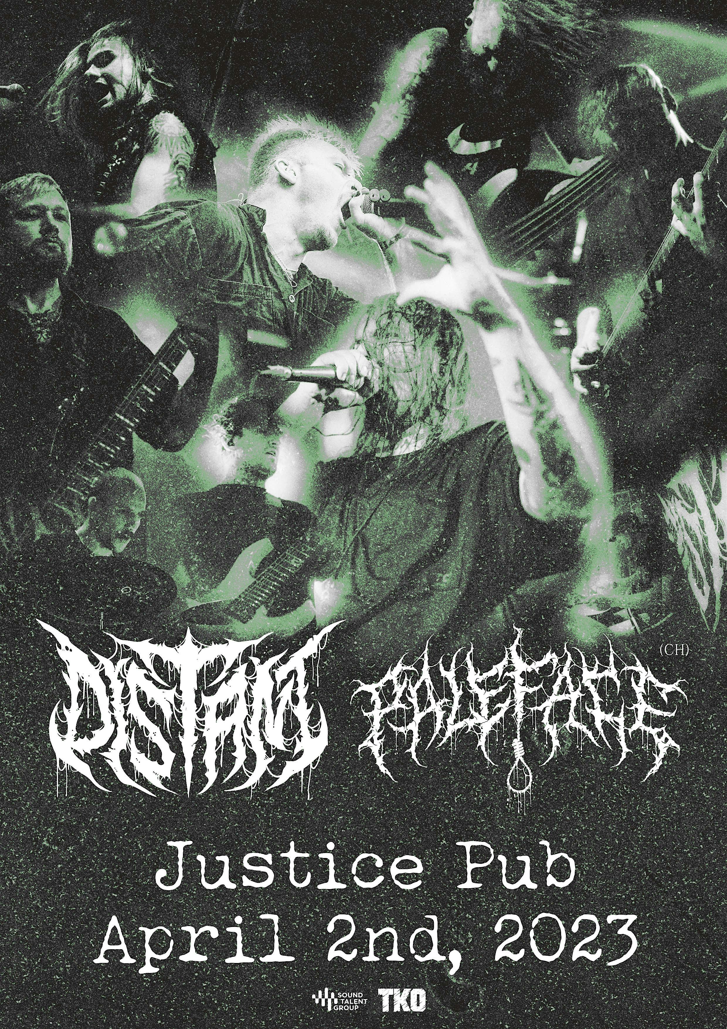 Distant, Paleface (CH), and More in Jacksonville at Justice Pub