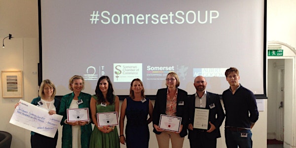 Somerset SOUP: The network building, Dragons Den style event