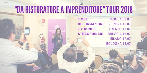 Seminario "DA RISTORATORE A IMPRENDITORE" Milano