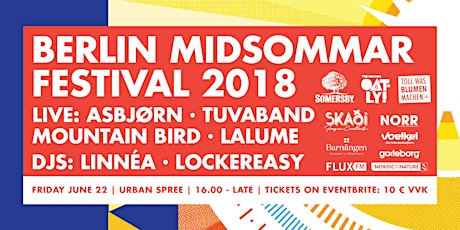 Hauptbild für Berlin Midsommar Festival 2018