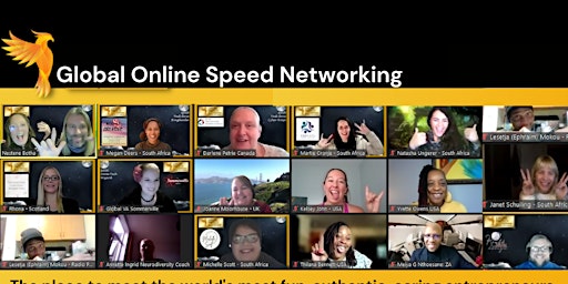 Global Online Speed Networking for Business Owners Worldwide primary image