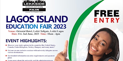 Study Abroad Expo - Lagos Island 2023 primary image