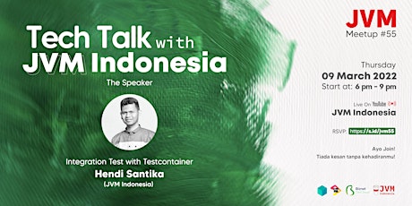 JVM Meetup #55 : Tech Talk with JVM INDONESIA primary image