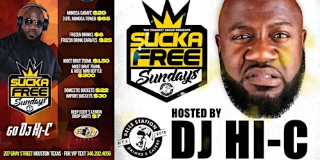 Sucka Free Sundays DayParty @ BelleStation txt "SUCKA" to 346-202-4056 VIP