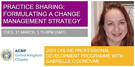 Practice sharing: Formulating a change management strategy