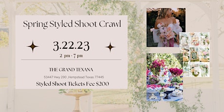 Spring Style Shoot Crawl  -The Grand Texana primary image