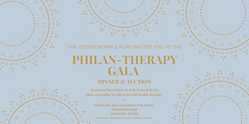 Philan-Therapy Gala primary image