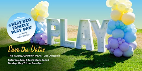 8th Annual Great Big Family Play Day presented by Wonderfold