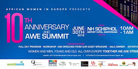 AWE Summit & 10th Anniversary Event 2018 primary image