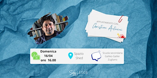 #SchioLegge2023. Incontro con Christian Antonini
