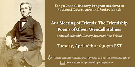 At a Meeting of Friends: The Friendship Poems of Oliver Wendell Holmes