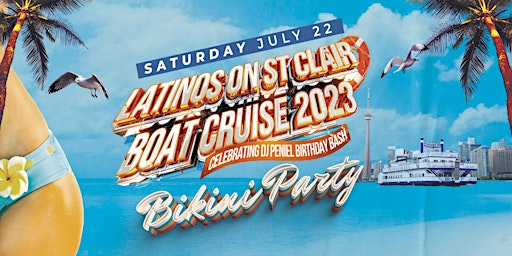BIKINI PARTY by Latinos On St Clair Boat Cruise 2023