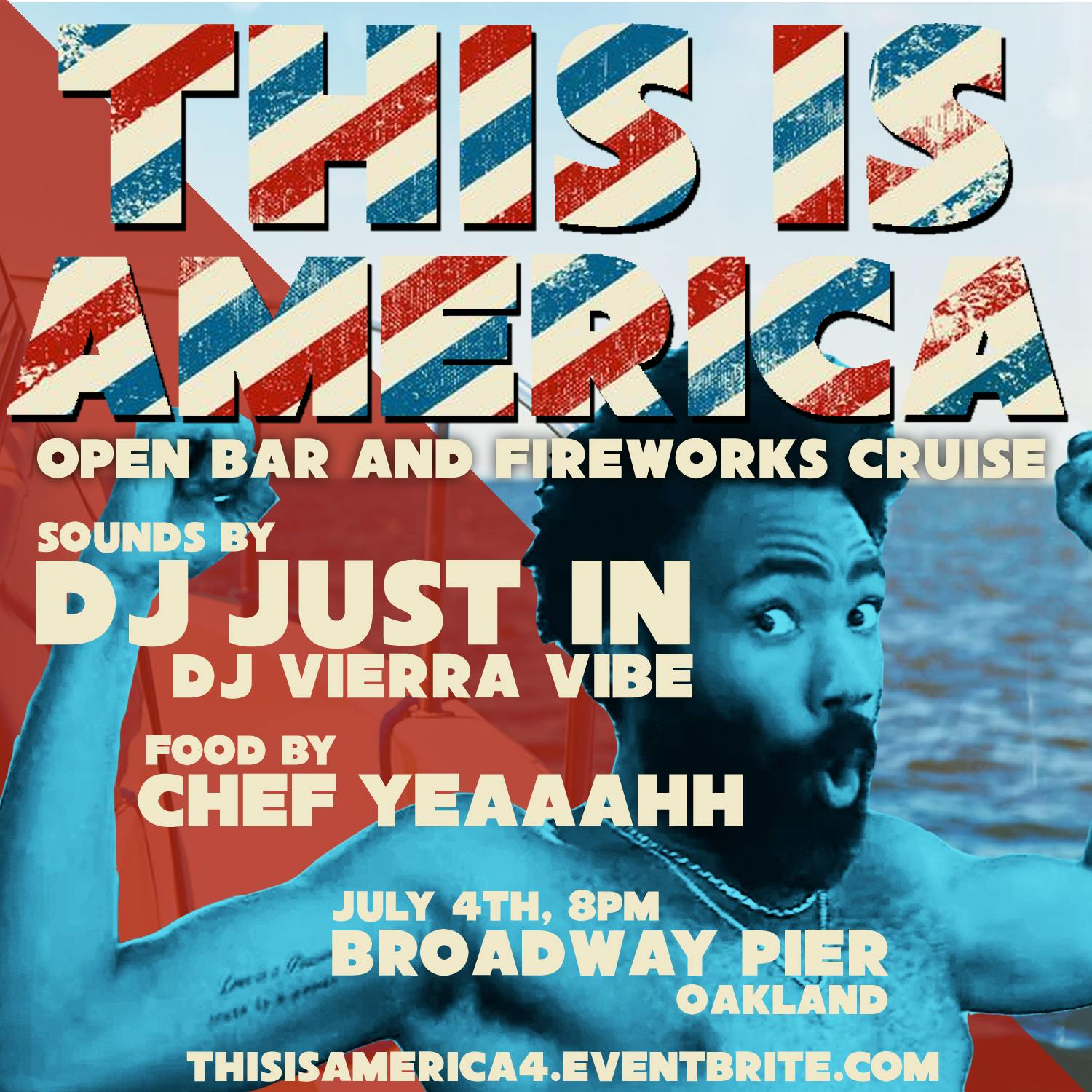 This is America Open Bar July 4th Fireworks Cruise