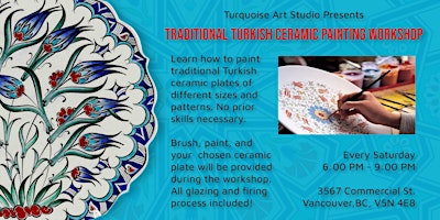 Imagen principal de Traditional Turkish Ceramic Painting Workshop
