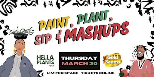 Paint, Plant & Sip At Commune Bar