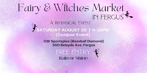 Fairy & Witches Market (Outdoor Event!) primary image