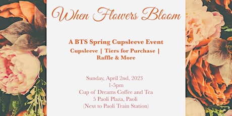 A BTS Spring Celebration - KPop Cupsleeve Event