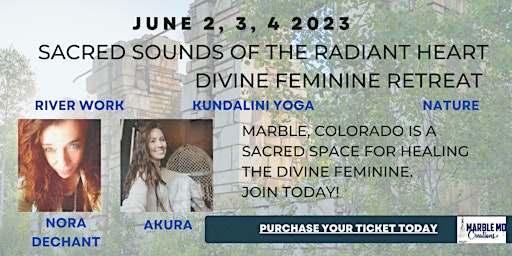 Sacred Sounds of the Radiant Heart Divine Feminine Retreat primary image