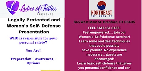 Legally Protected and Women's Self-Defense