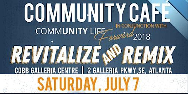 CommUNITY Café: Revitalize and Remix