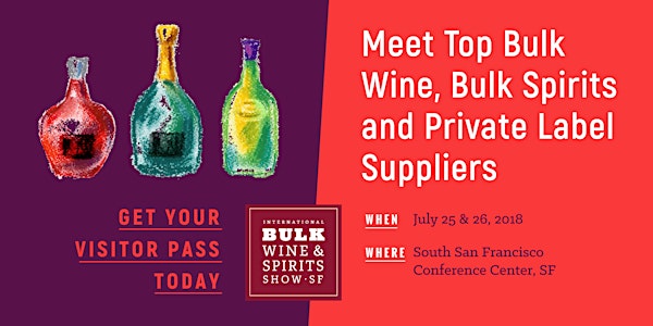 2018 International Bulk Wine and Spirits Show (Visitor Registration)
