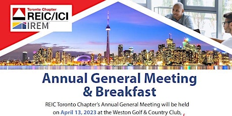 REIC Toronto Chapter Annual General Meeting