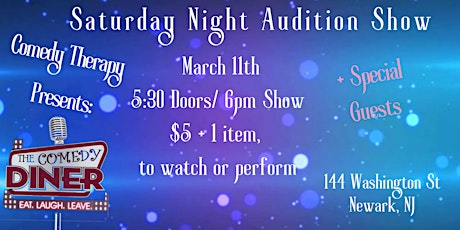 The Audition Show -  March 11th