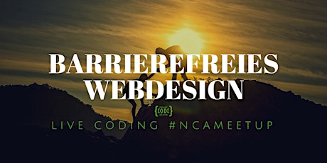 Barrierefreies Webdesign - Live Coding Workshop