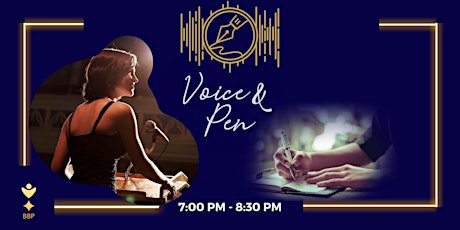 Voice & Pen Networking  Online Event 7.00pm-8.30pm BST