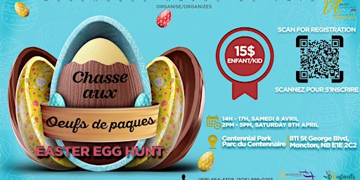 Chasse aux oeufs de pâques  / Easter egg hunt ( fees applied)